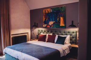 Posteľ alebo postele v izbe v ubytovaní Apartamenty Jan Olbracht