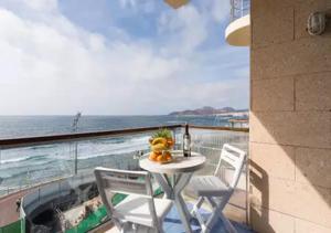 En balkon eller terrasse på Mar de Santiago 3B