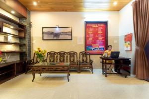 Posezení v ubytování Hoa Thu Homestay