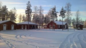 Lucky Ranch Snow Igloos v zimě