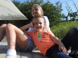 Děti v ubytování Ferienwohnung Kleissner
