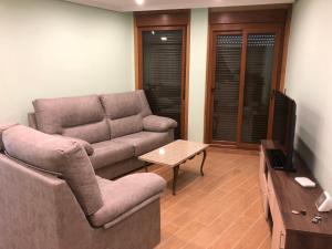 A television and/or entertainment centre at Illas Atlanticas