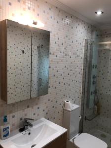 A bathroom at Illas Atlanticas