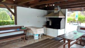 A cozinha ou kitchenette de Dalmo