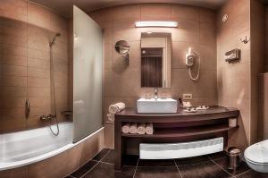 Vannituba majutusasutuses Cleythil Hotel