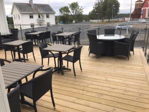Restaurace v ubytování Hotell Gamla Staden
