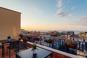 A balcony or terrace at Vista Mare B&B