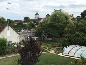 Zahrada ubytování Manoir le Bout du Pont