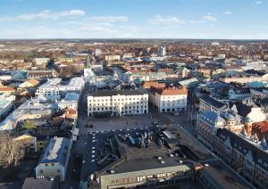 Vista generica su Linköping o vista sulla città dall'interno dell'hotel