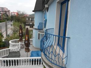 Balkón nebo terasa v ubytování Pension Magnolia