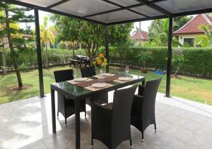 Zahrada ubytování Bali Residence