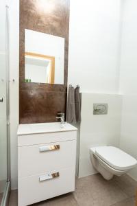 A bathroom at Pohoda Ubytovanie Stupava