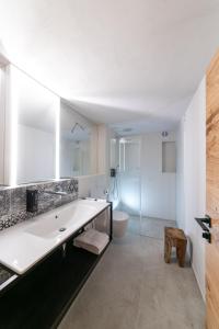 Koupelna v ubytování Hotel Clemar