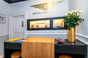 Certyfikat, podpis lub inny dokument wystawiony w obiekcie Bentis Luxury Apartments