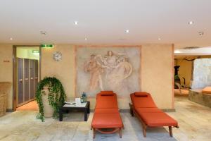Posezení v ubytování Hotel Hirschen in Freiburg-Lehen