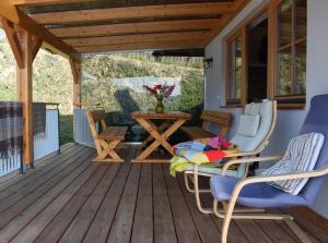 Posezení v ubytování Ferienhaus Schleinzer