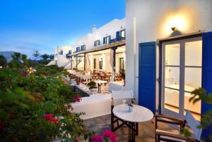 Uma varanda ou terraço em Erato Hotel Mykonos