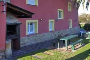 Zahrada ubytování Apartamentos Bouso