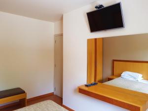 Postel nebo postele na pokoji v ubytování Omega Flat