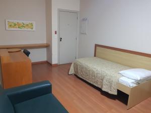 Postel nebo postele na pokoji v ubytování Omega Flat