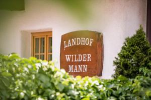Zahrada ubytování Landgasthof "Wilder Mann"