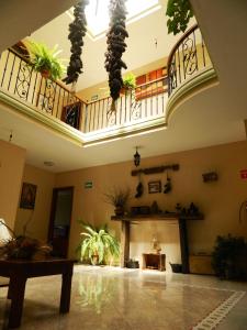 Posezení v ubytování Hotel el Leñador