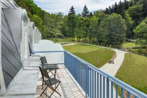 Zahrada ubytování Ensana Centrální Lázně - Maria Spa + 37 fotografií