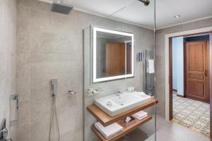Koupelna v ubytování Ensana Centrální Lázně - Maria Spa