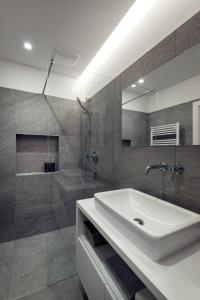 Kúpeľňa v ubytovaní ride & relax Aparthotel Schwarz
