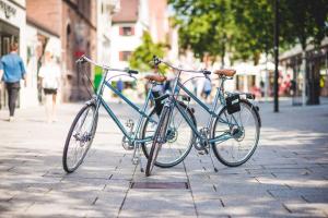 Jízda na kole v ubytování Ulmer Münster Hotel nebo okolí
