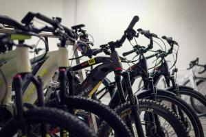 Jazda na bicykli v okolí ubytovania ride & relax Aparthotel Schwarz