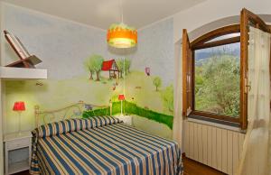 Posteľ alebo postele v izbe v ubytovaní La Casa Gialla A MONTIGNOSO