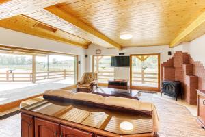 TV o dispositivi per l'intrattenimento presso Apartmány na Farmě
