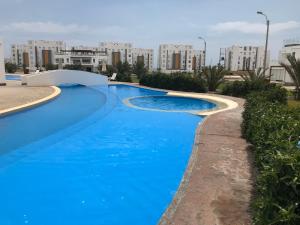 Duplex 1 Fila Vista Bahía Paracas - Sotavento 501 T3内部或周边的泳池