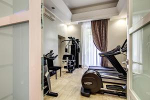 Fitness centrum a/nebo fitness zařízení v ubytování Hotel dei Quiriti Suite