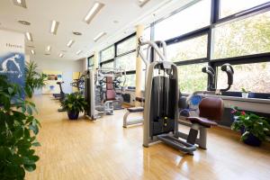 Fitness centrum a/nebo fitness zařízení v ubytování Schlosshotel Villa Westerberge