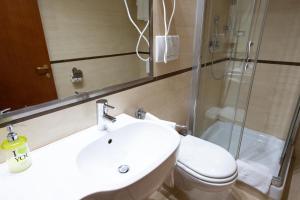 Koupelna v ubytování Cervara Park Hotel