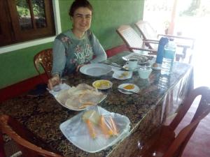 Cibo presso la stanza in casa privata o nelle vicinanze