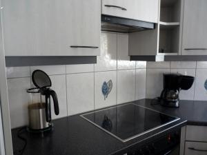 Kuchyň nebo kuchyňský kout v ubytování Haus Rubin