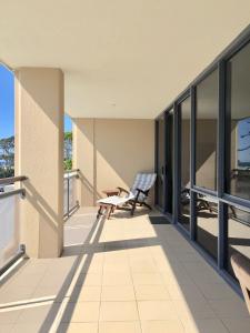 Balkoni atau teres di Marine Boutique Apartments by Kingscliff Accommodation