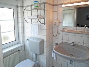 Ένα μπάνιο στο Hotel Stadt Coblenz