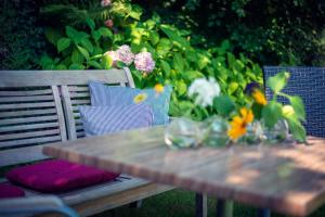 Vonkajšia záhrada v ubytovaní ride & relax Aparthotel Schwarz
