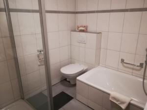 Koupelna v ubytování Hotel Kaltenbach