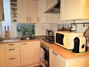 A kitchen or kitchenette at Il Salotto di via Giulia