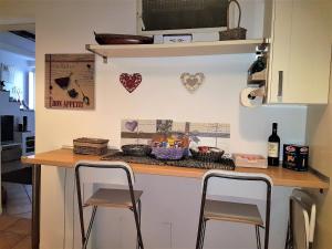A kitchen or kitchenette at Il Salotto di via Giulia