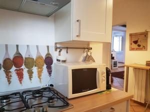 A kitchen or kitchenette at Il Salotto di via Giulia