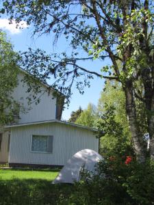 Bygningen som ferieparken ligger i