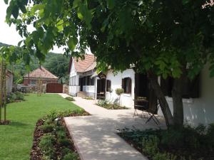 A garden outside Kálium Vendégház