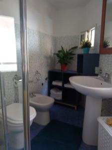 Koupelna v ubytování Casa Vacanza le Moko'