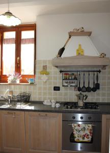 Nhà bếp/bếp nhỏ tại Nido nel cuore di Bevagna
